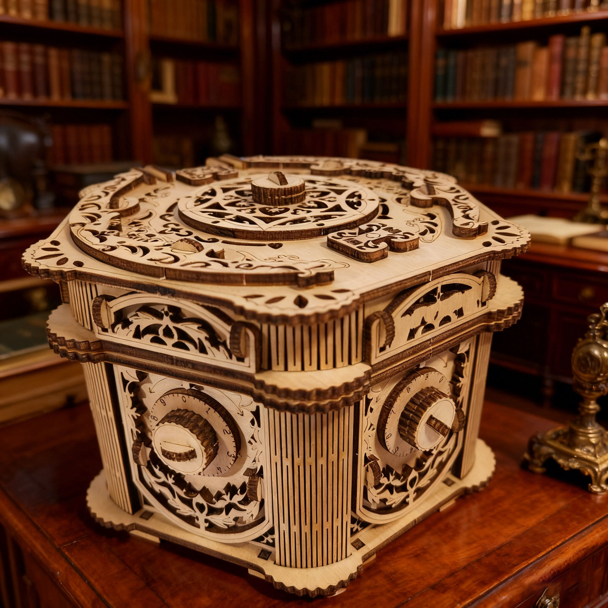 17% Price Drop Wooden 3D Box