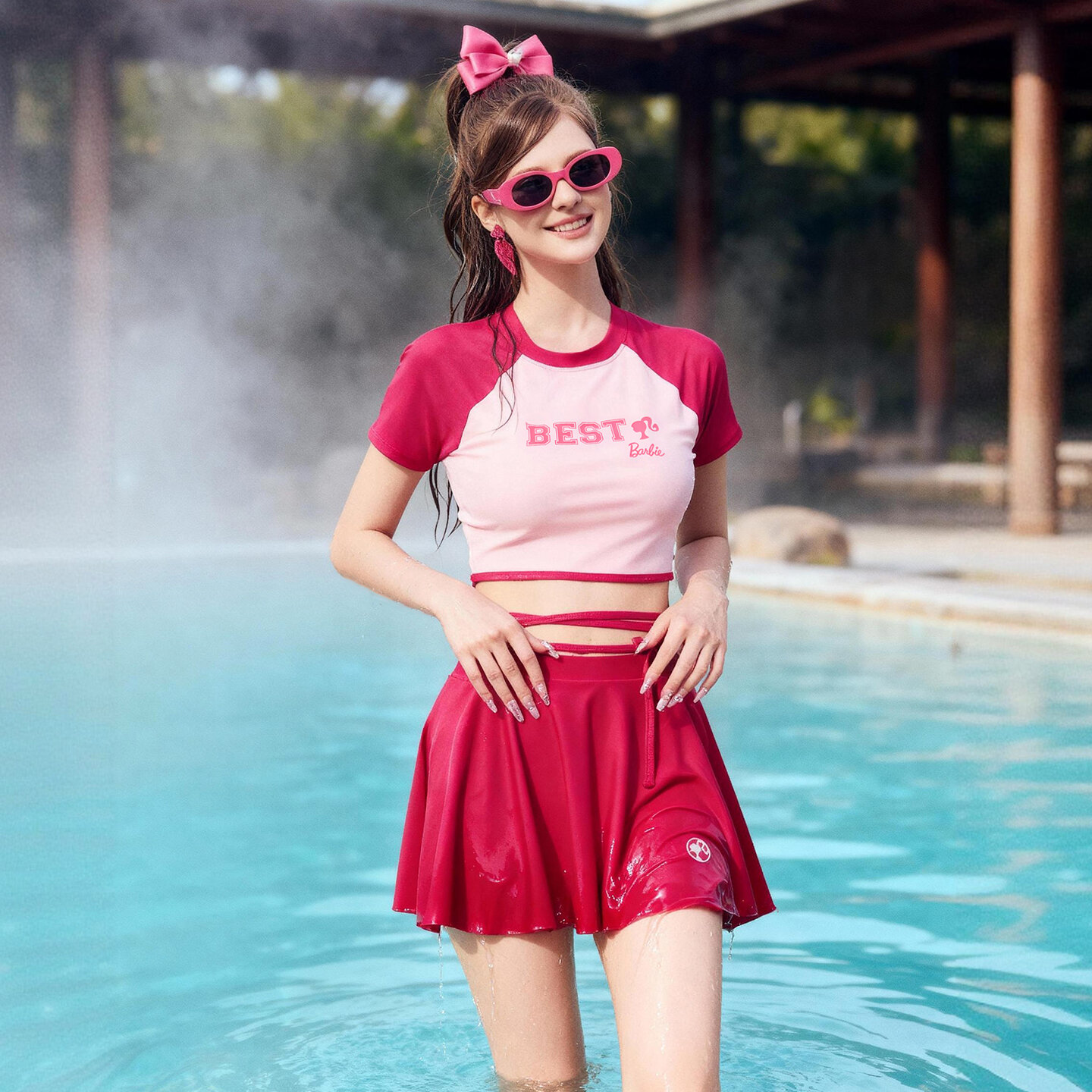 22.5% Price Drop Barbie Skirt Swim