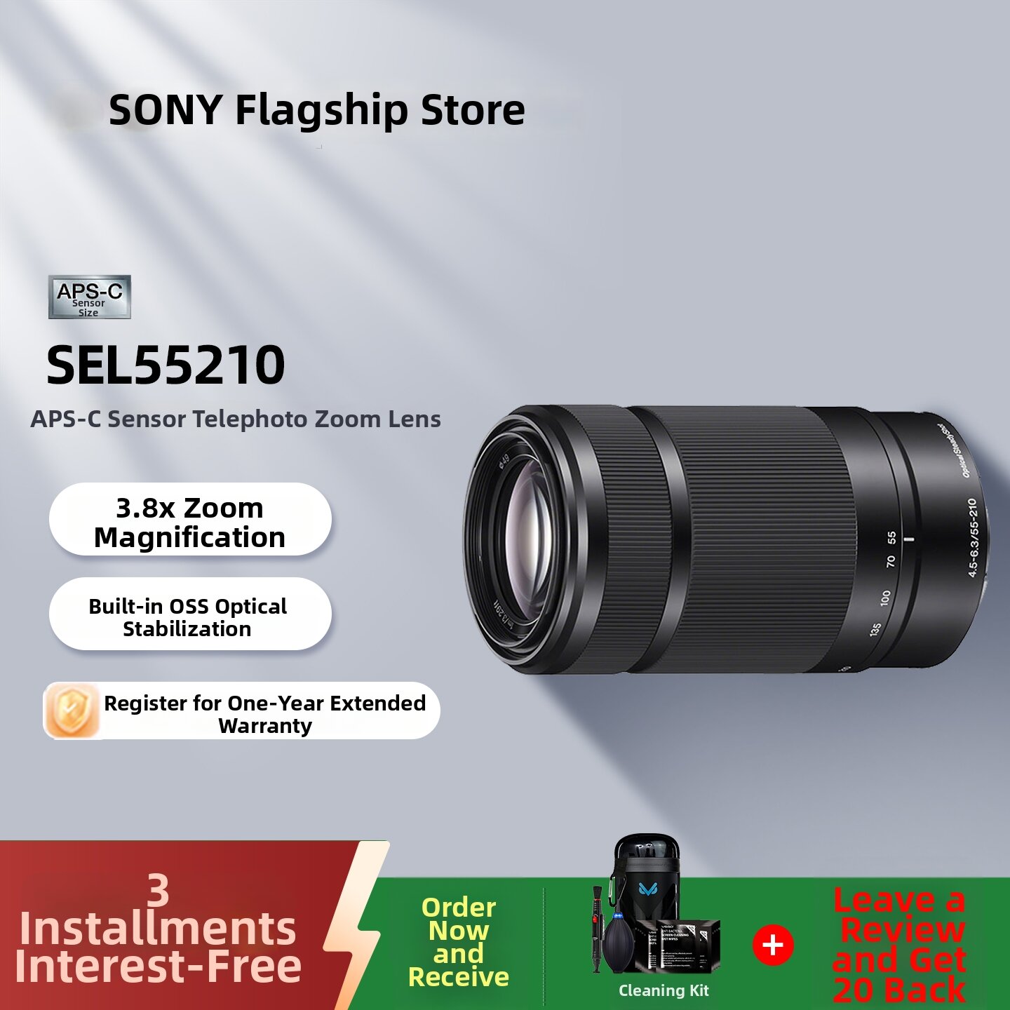 36% Price Drop: Sony Telephoto Zoom Lens