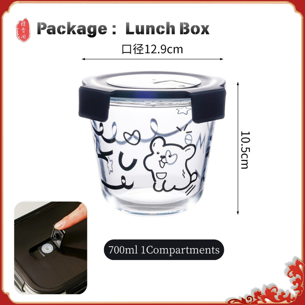 10% Price Drop Glass Lunch Box