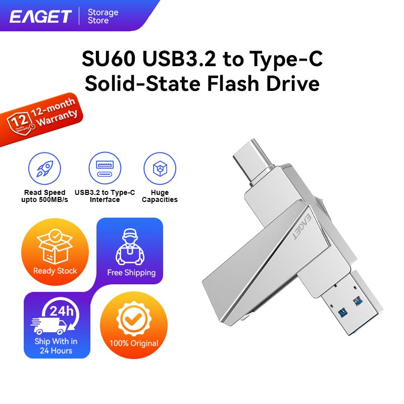 42% Price Drop: EAGET High-Speed USB-C