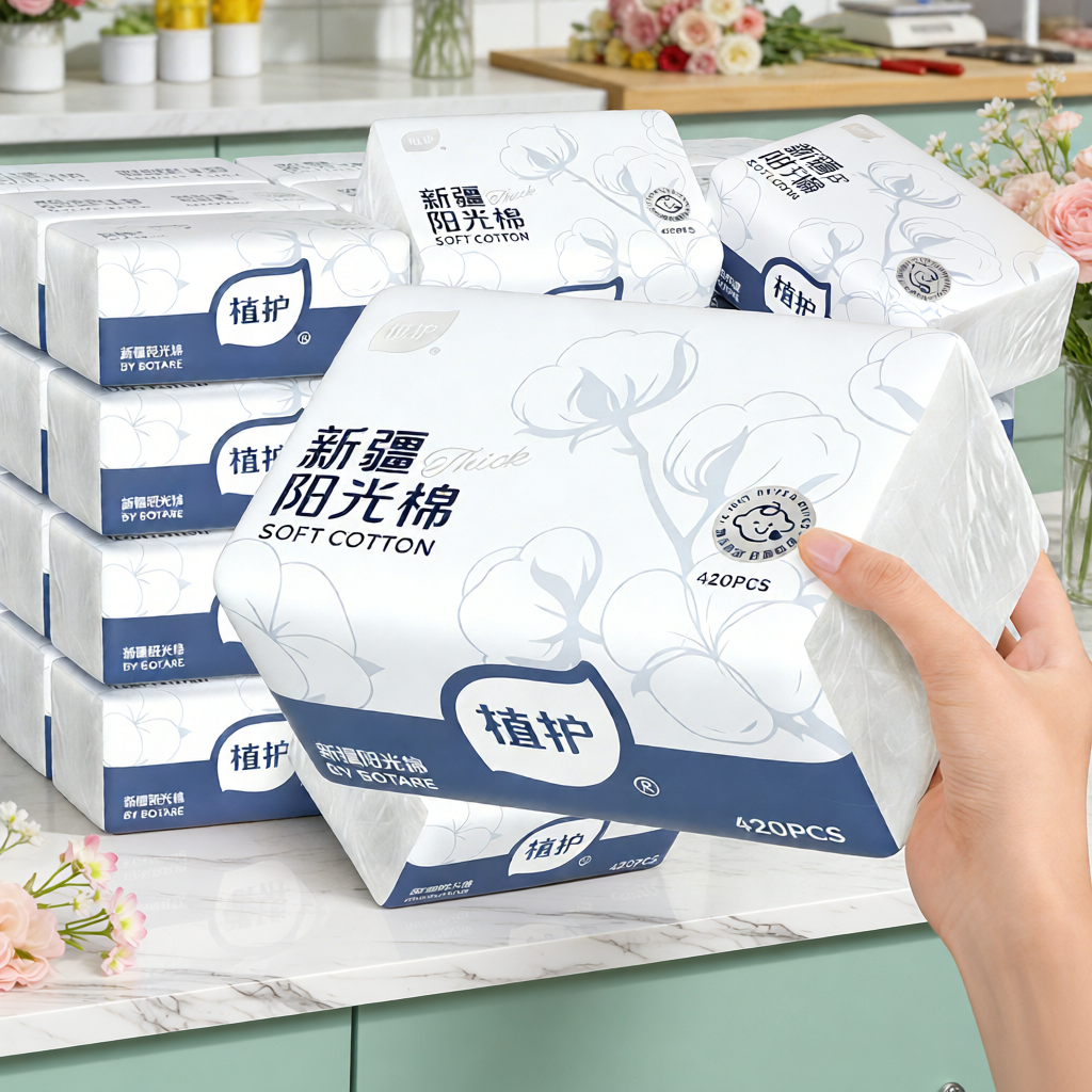 33.7% Drop Botare Cotton Tissue