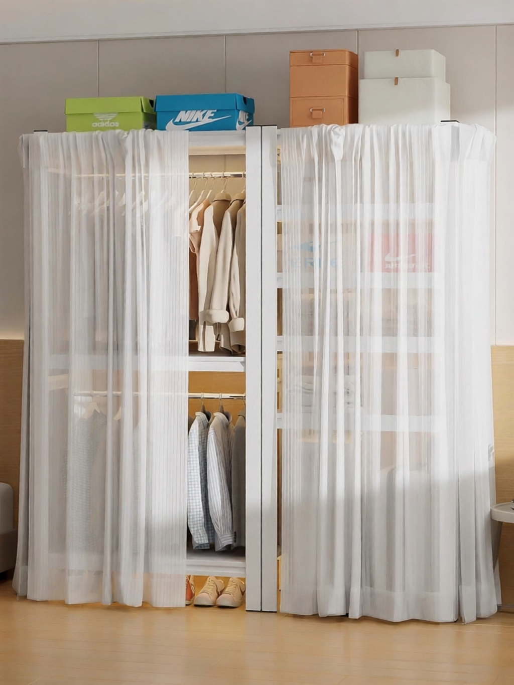 36.5% Drop BOLIMEI Drill-free Curtain