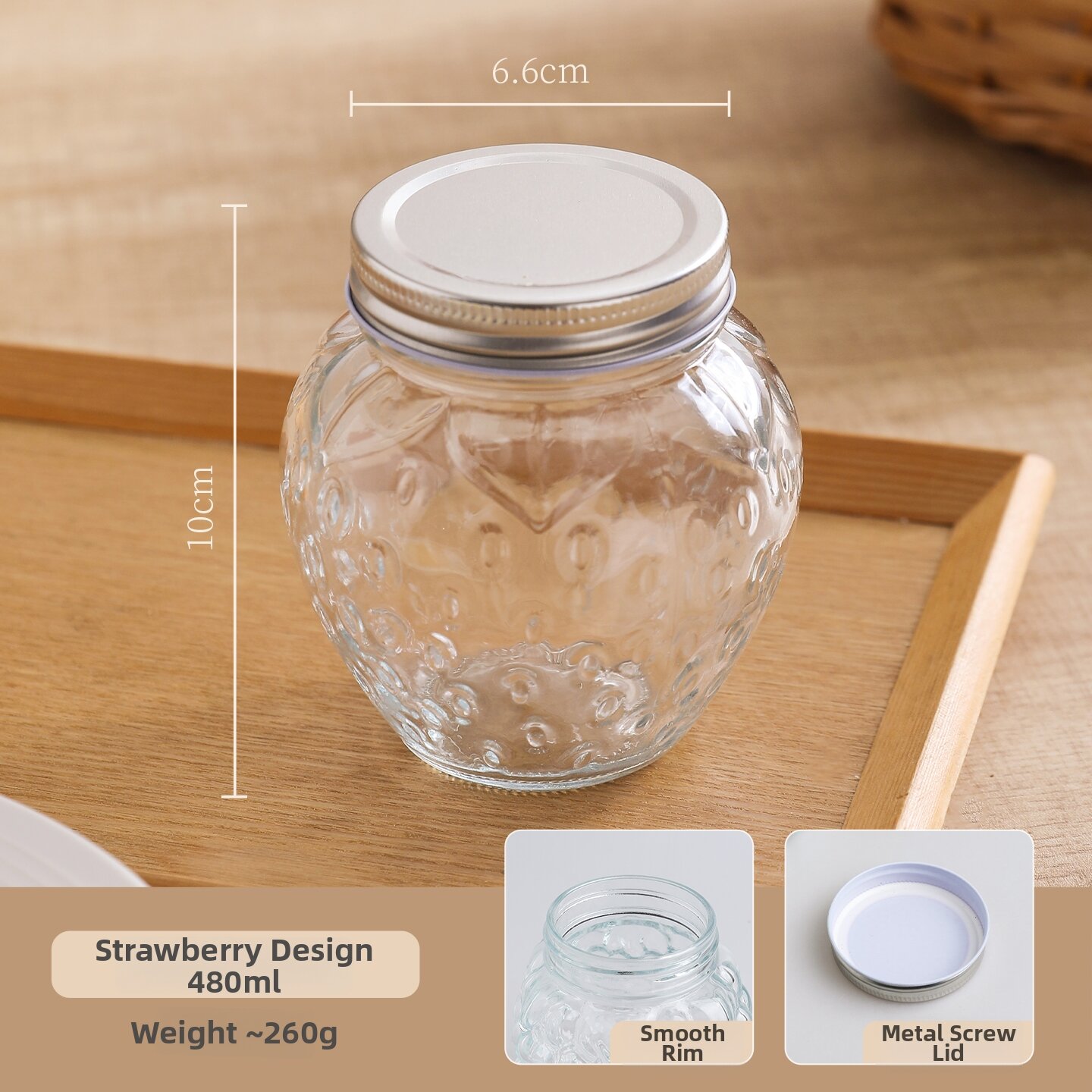 34% Drop on SHELI Glass Canister
