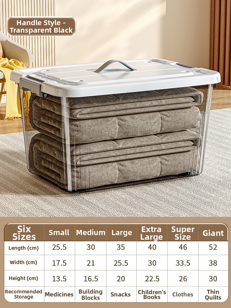 25% Drop on Transparent Storage Box