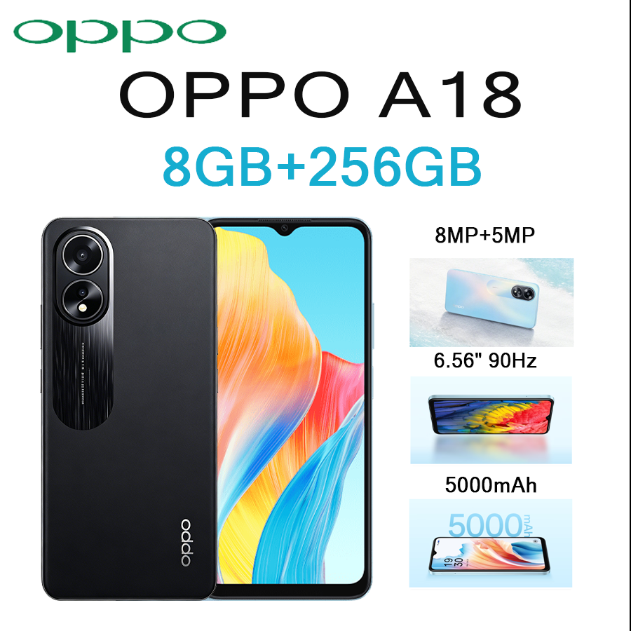 25% Drop: OPPO A18 8GB+256GB