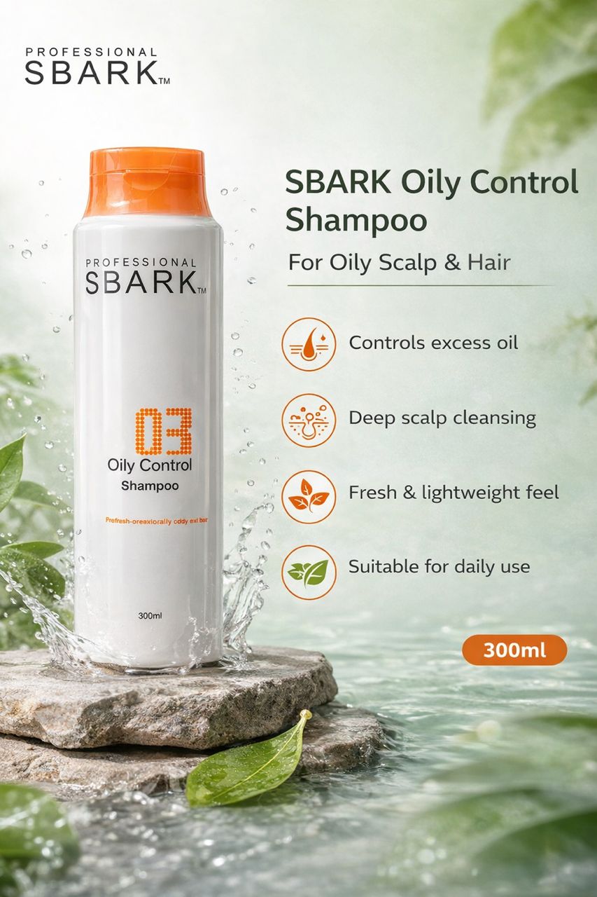 43% Drop: SBARK Oily Control Shampoo