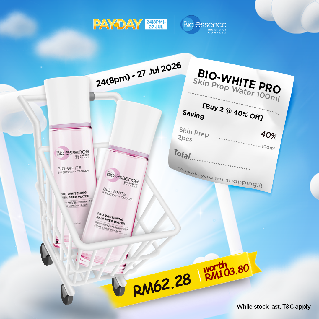 40% Drop: Bio-White Prep Water 100ml