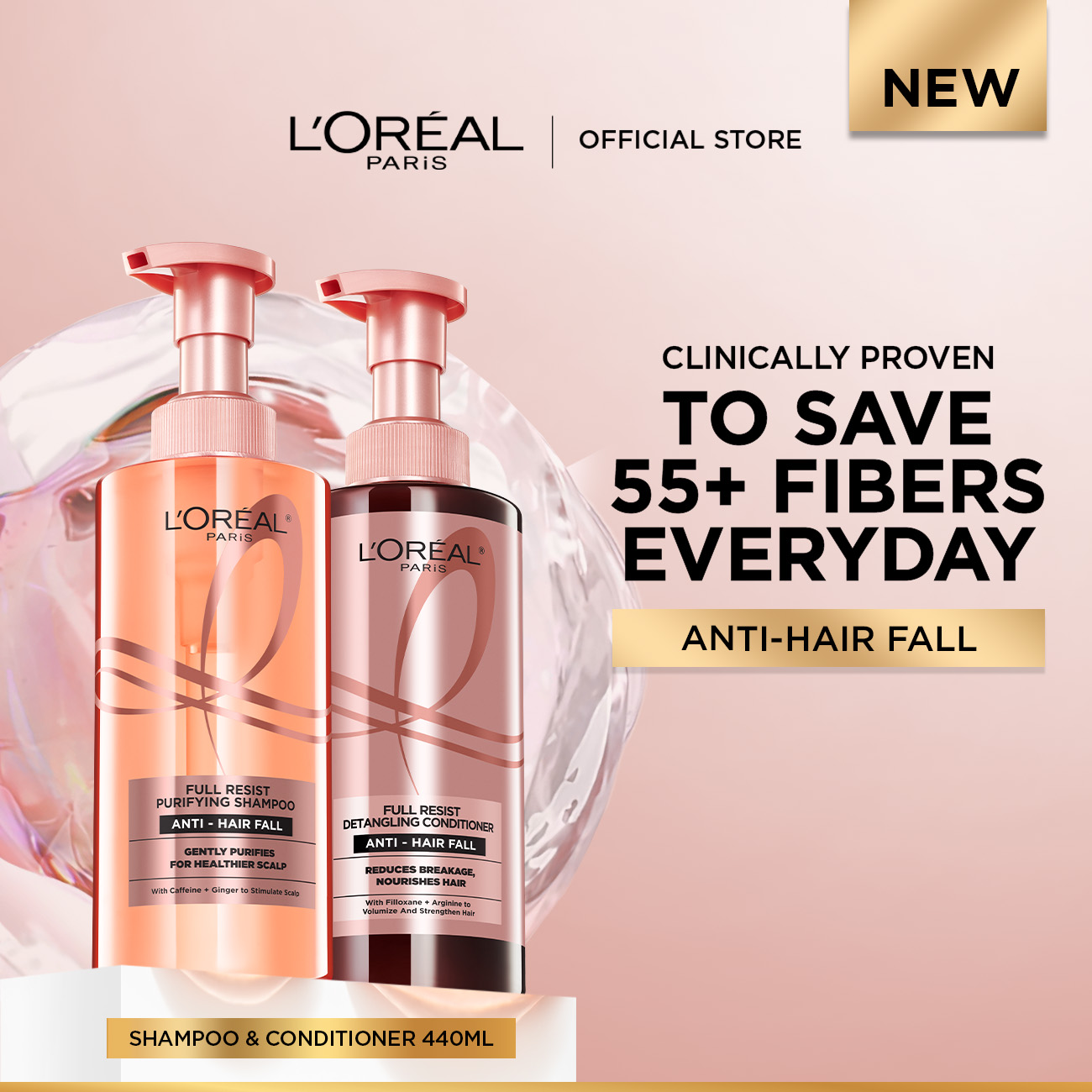 35% drop: L’Oréal Full Resist Set