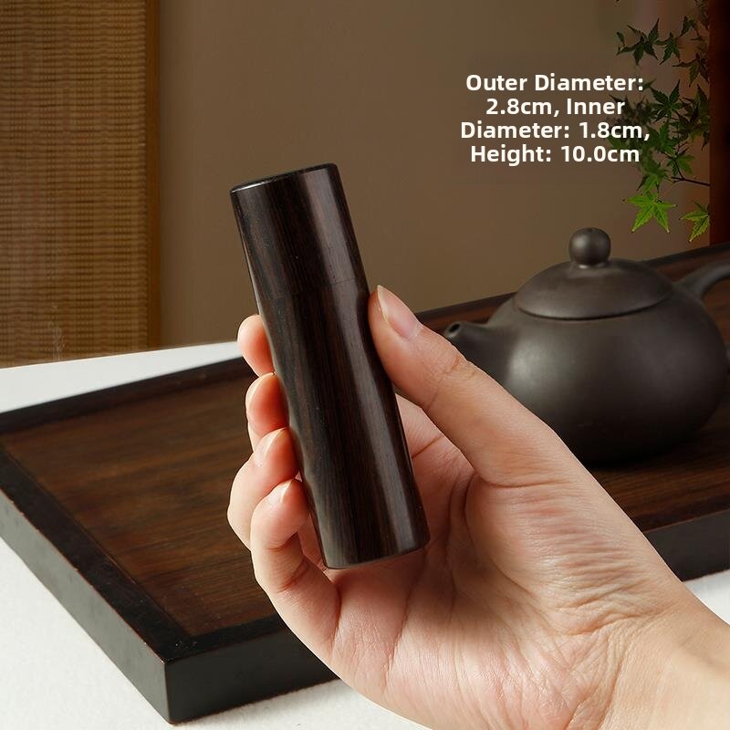 33% drop: Purple Sandalwood Tea Caddy