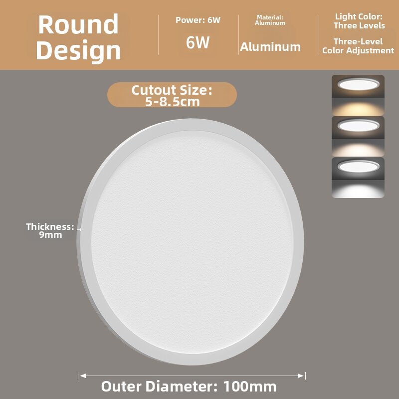 37.8% drop PNTU LED downlight