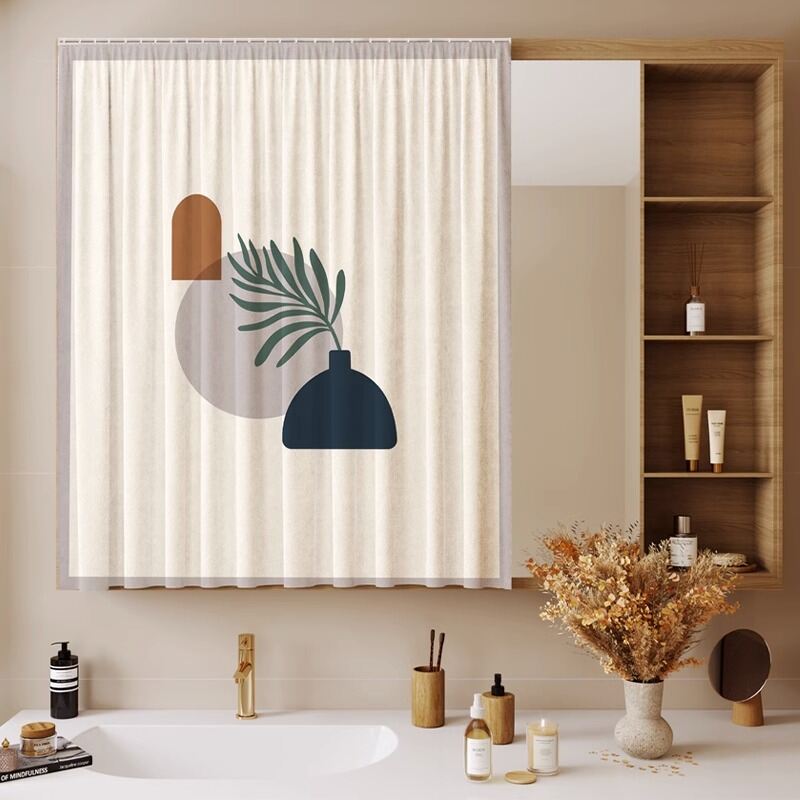 24.9% Drop Dust-proof Mirror Curtain