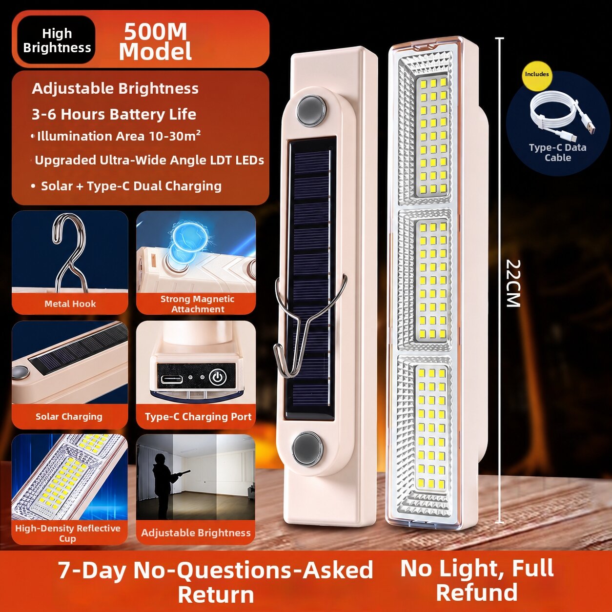 24.5% Drop: Magnetic LED Camp Light