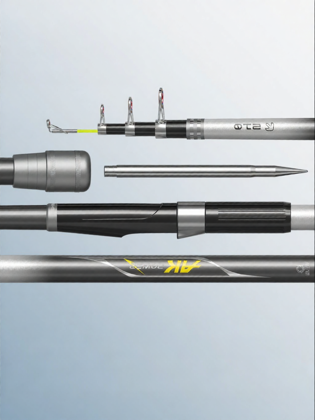 23.7% Drop YUZHIYUAN Rod Set