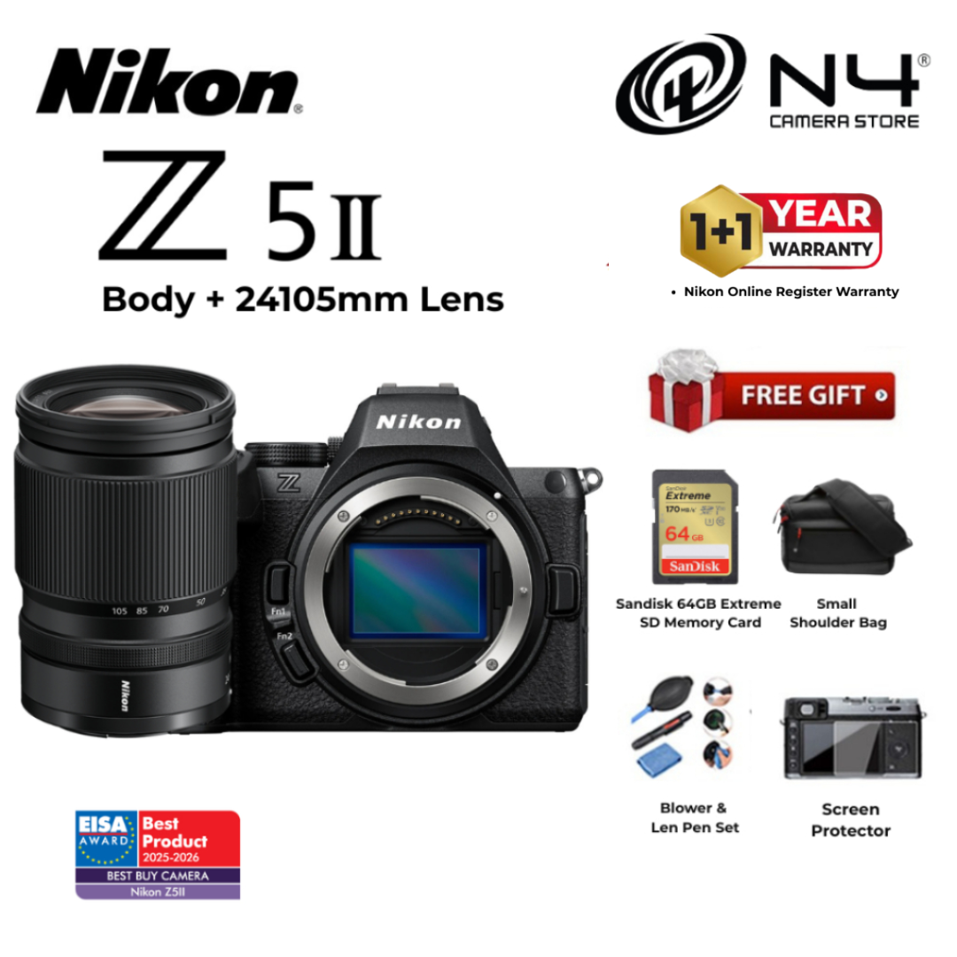 11% drop on Nikon Z5 II body