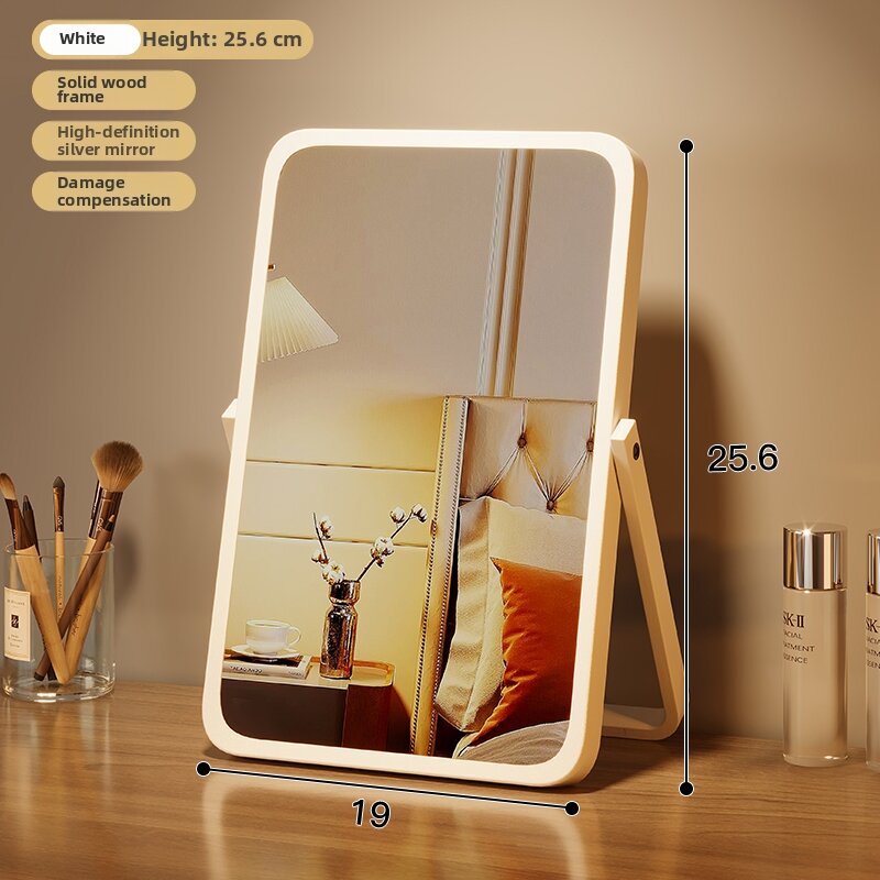 43% Drop: Rotating Wooden Mirror