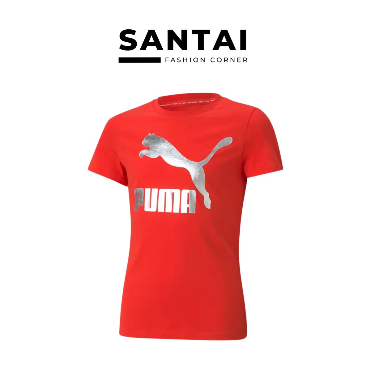 29% Drop: Puma Girls Logo Tee
