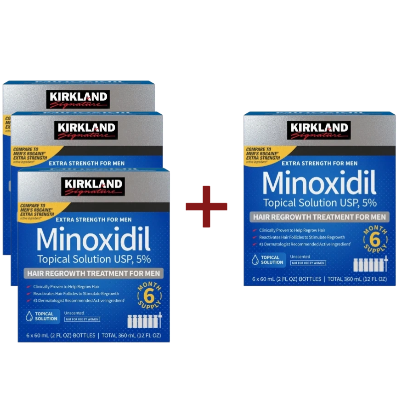 30% Drop: Minoxidil 5% Hair Foam Set
