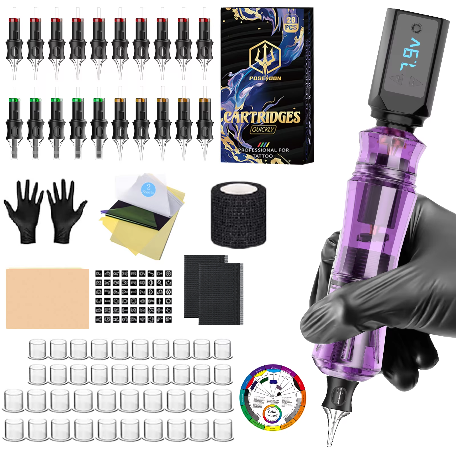 20% Drop: Poseidon Tattoo Kit
