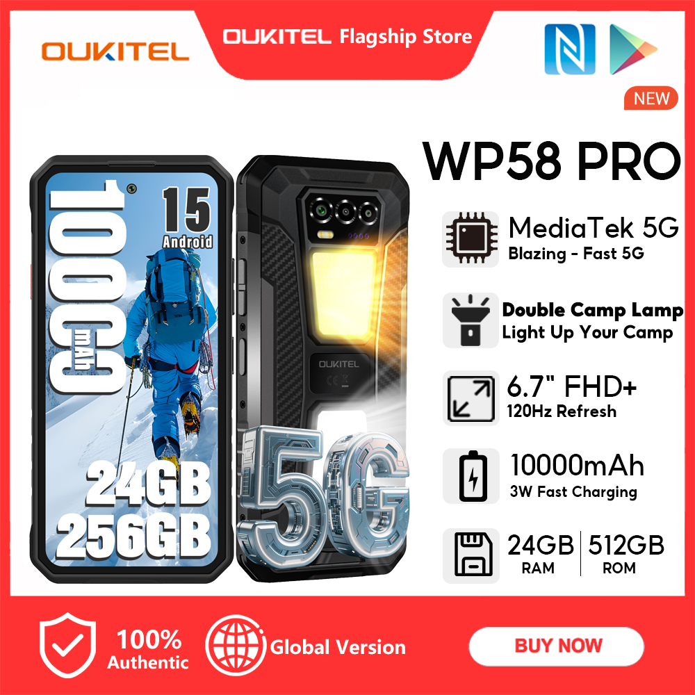 24% Price Drop: OUKITEL WP58 PRO 5G