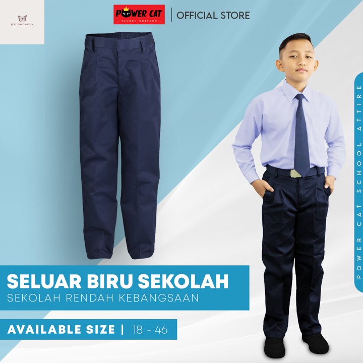 28% Price Drop: POWER CAT Seluar Biru