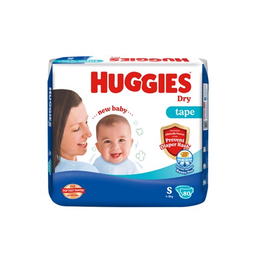 49.5% Drop: HUGGIES DRY S 80S