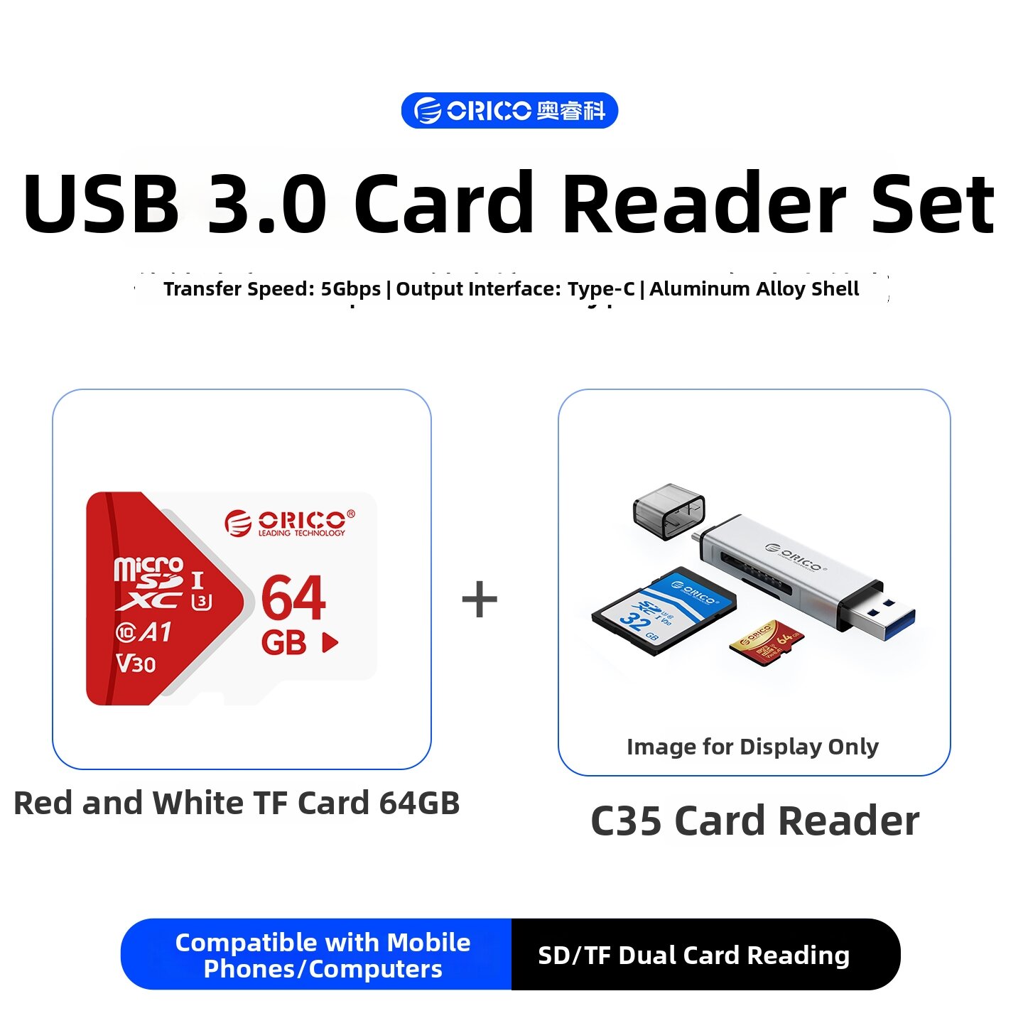 29.4% Drop Orico 64G SD Card