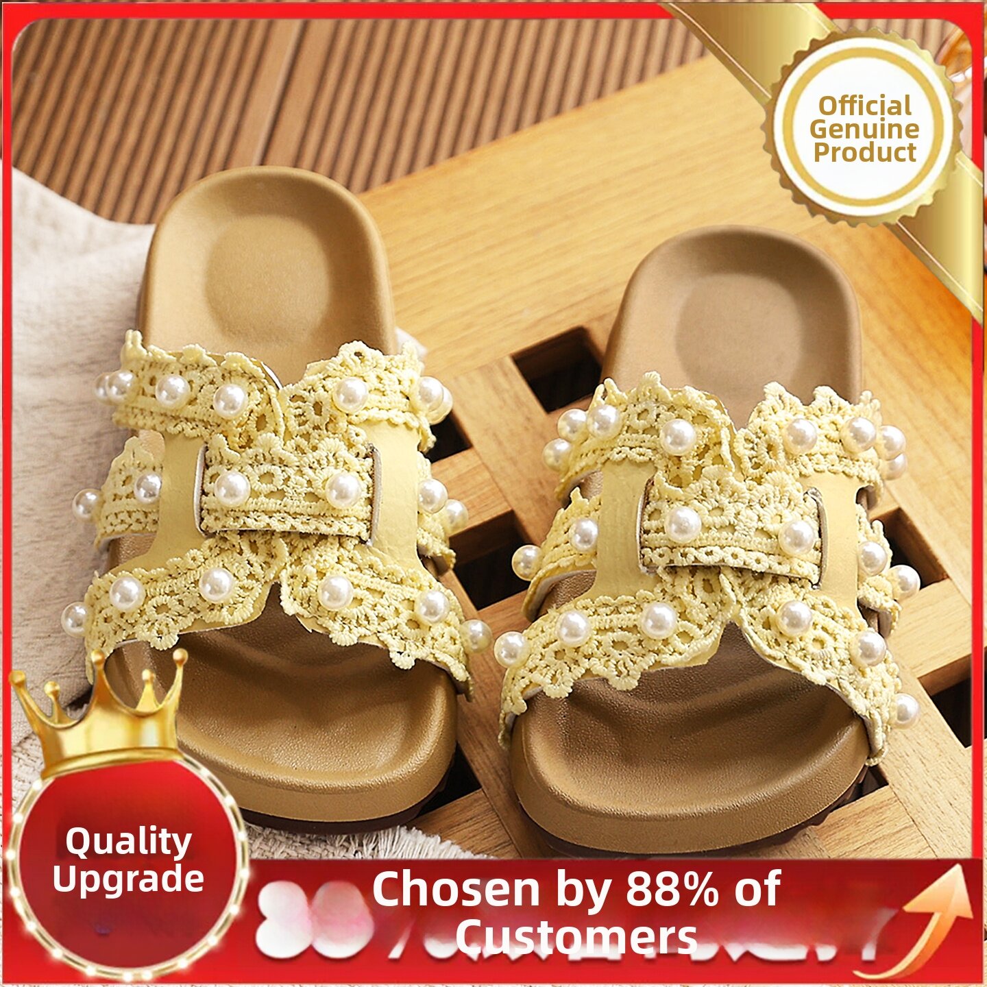 29.5% Drop Chic Girls Slippers
