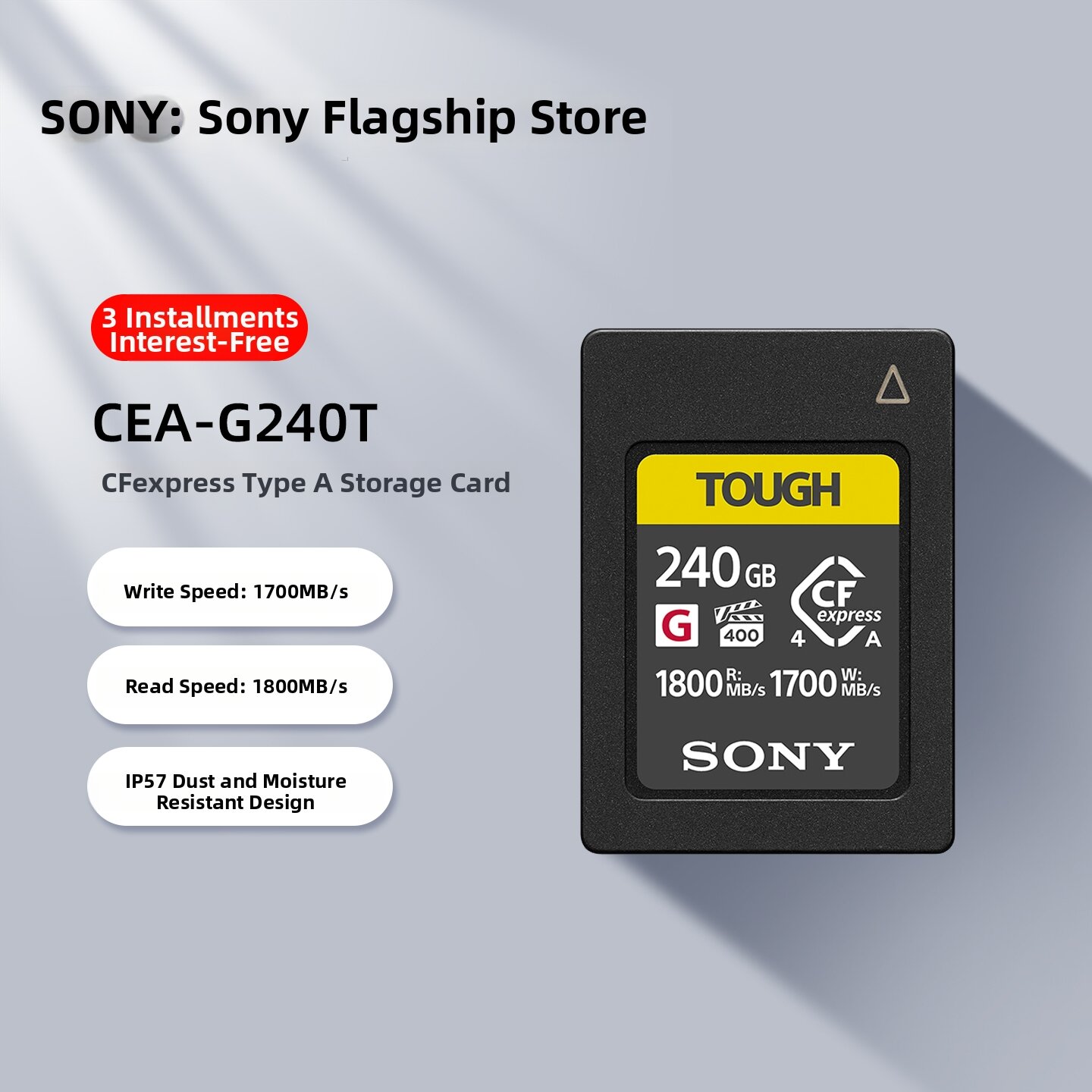 Fresh Price Drop: Sony High Speed