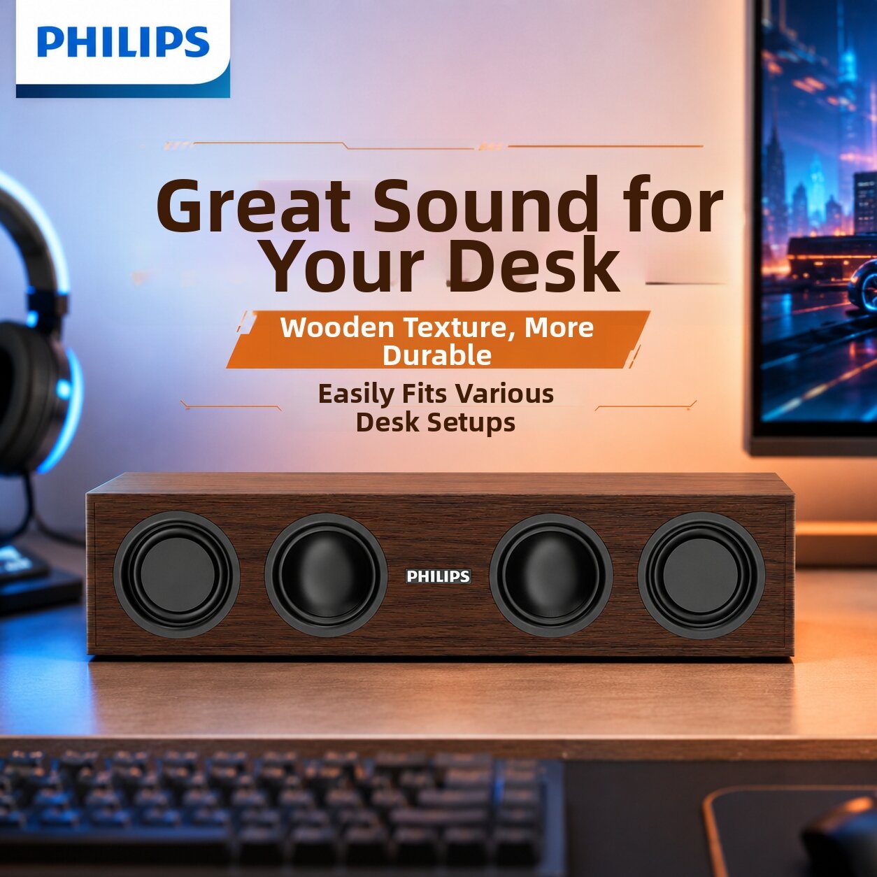 Fresh Price Drop: Philips Vintage Wooden