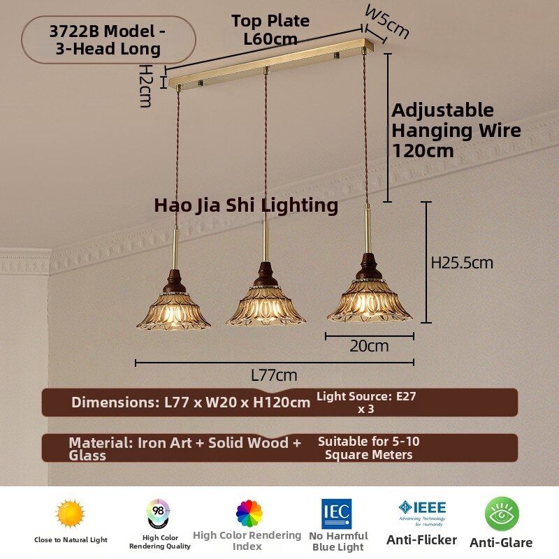 46.8% Drop: Luxury Glass Chandelier
