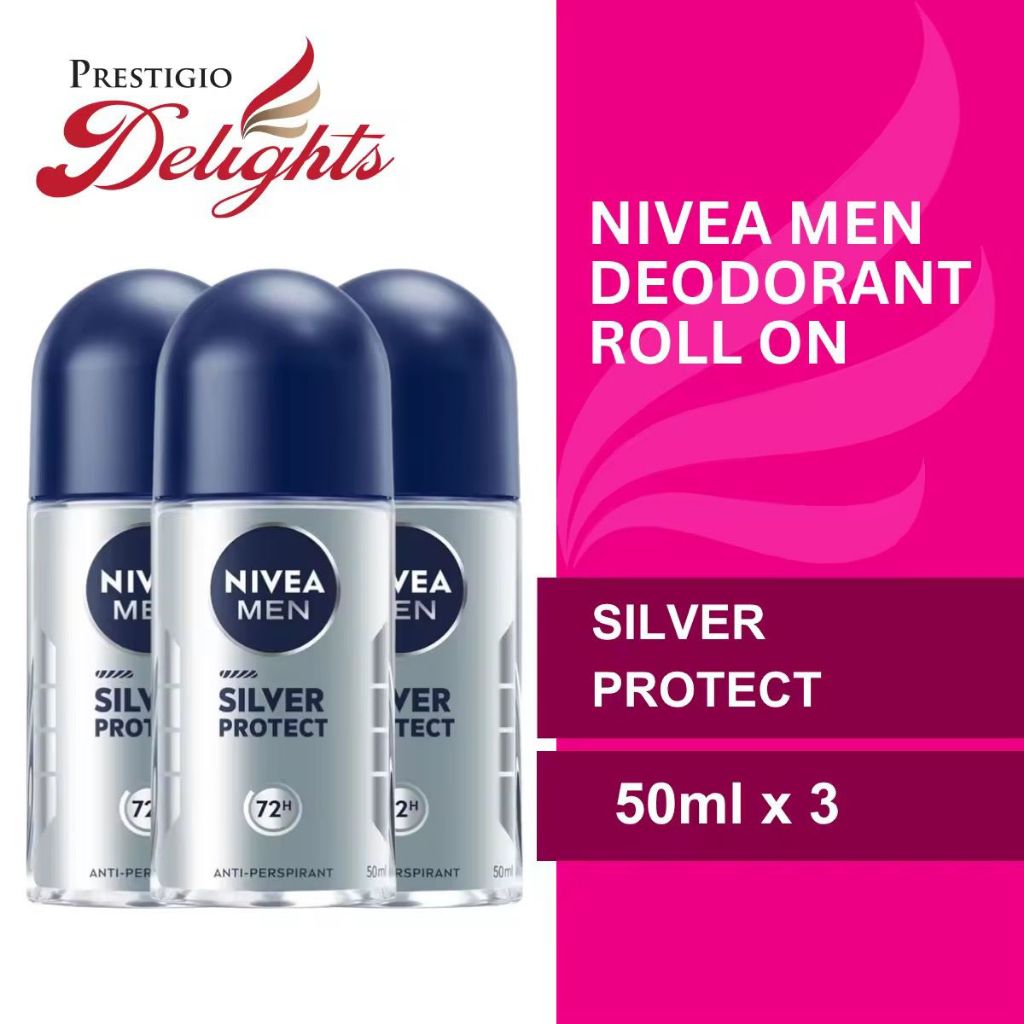 48.7% Drop Nivea Men Roll On Set