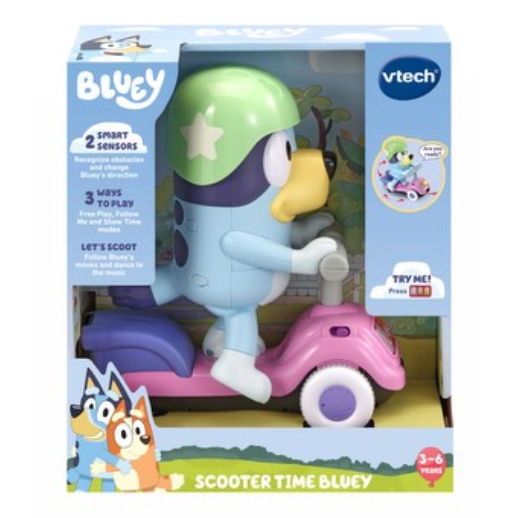 33% Drop on Bluey Scooter Toy