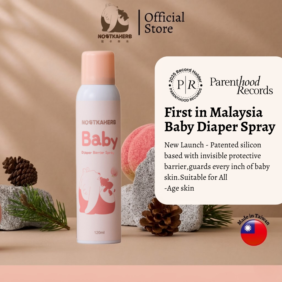 20% Drop: Nootkaherb Rash Spray