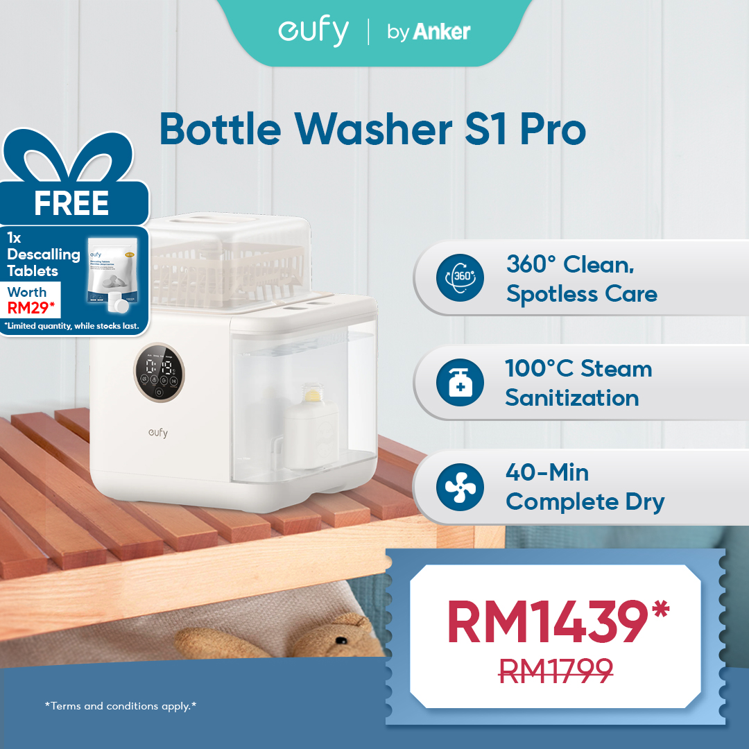 20% Drop: eufy Bottle Washer S1 Pro