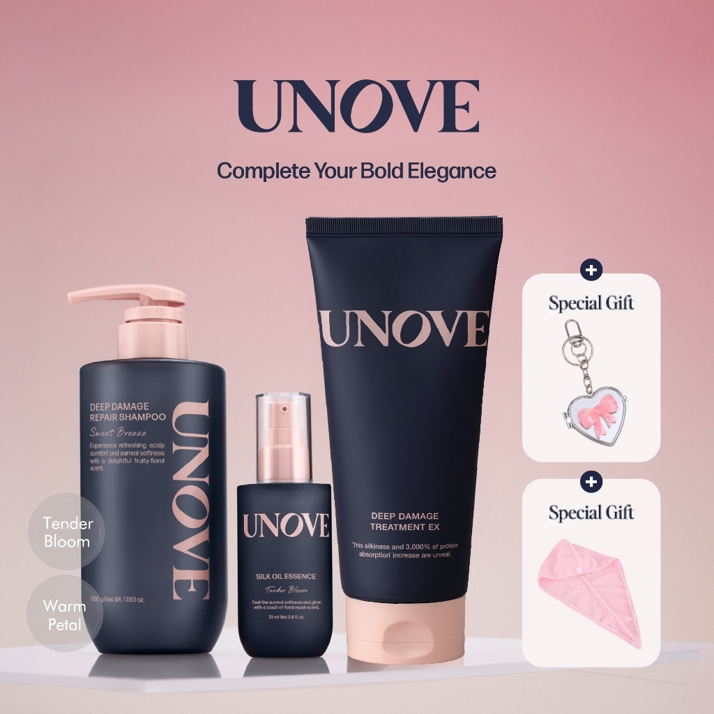 24.7% drop Unove hair care set