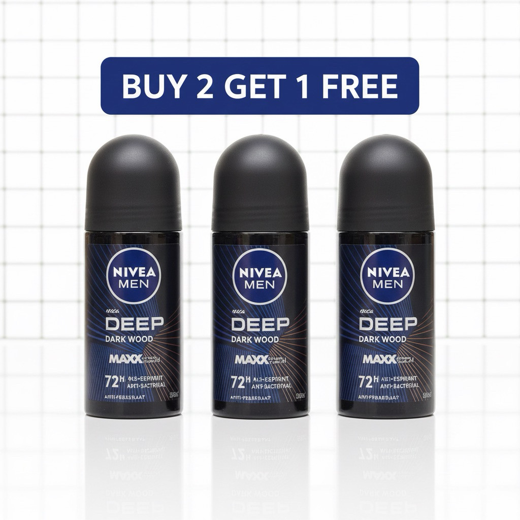 Drop 49.3%: NIVEA Deodorant 3x50ml