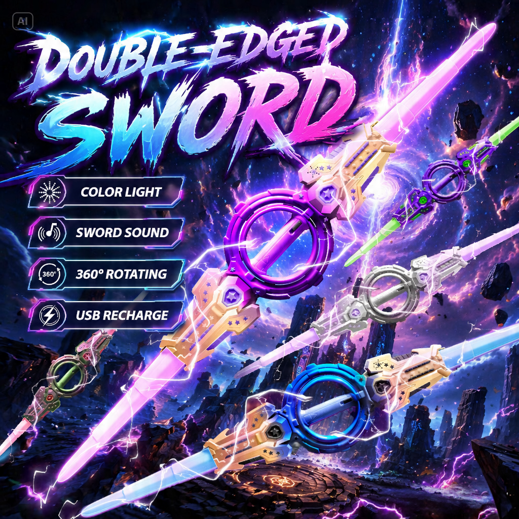 49% Drop Twin Lightsaber Toy