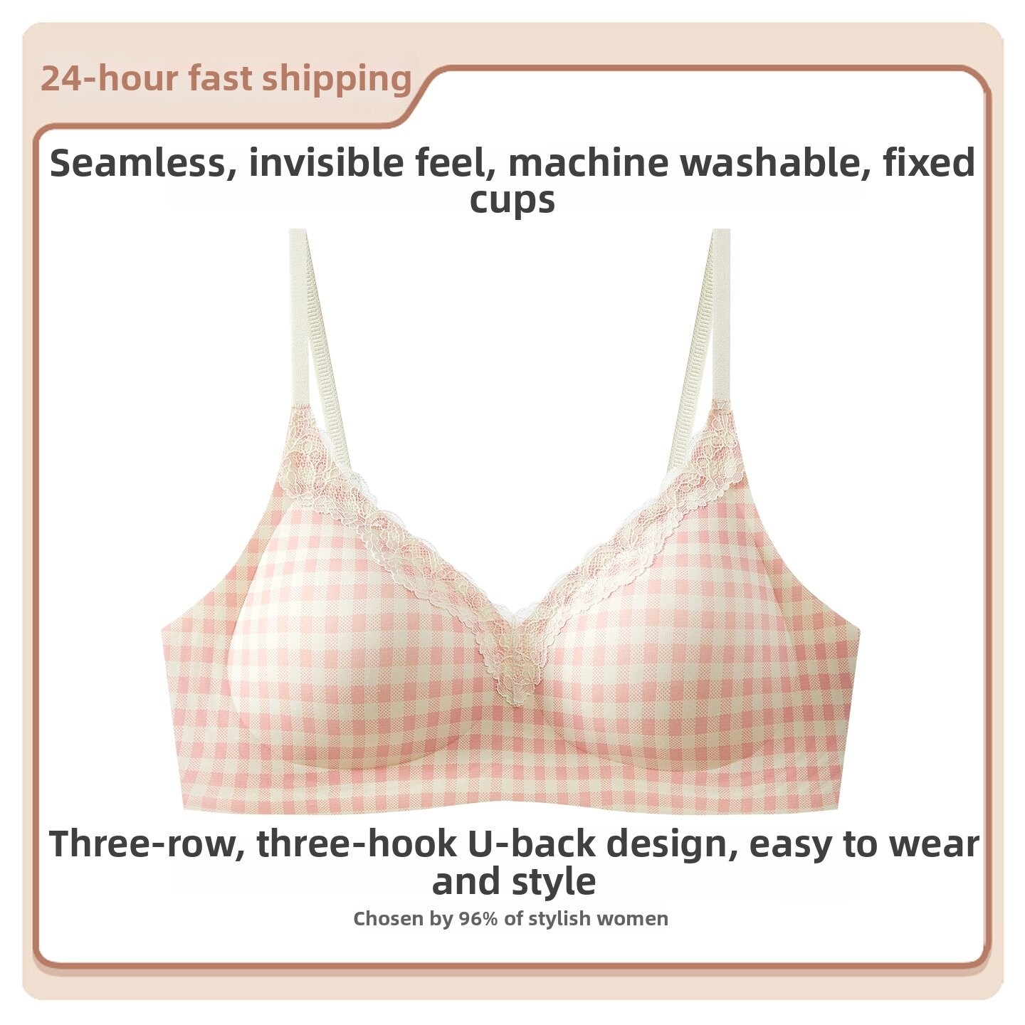 16% Drop YUNQIAOMEI Student Bra