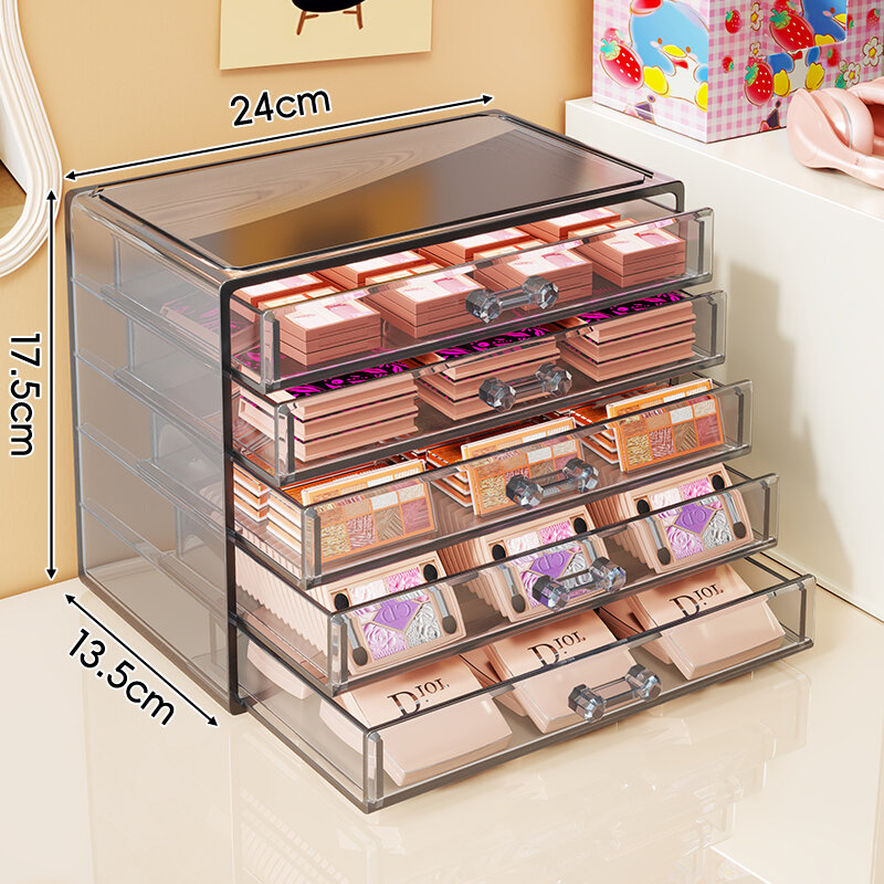 12.6% Drop: Clear Makeup Organizer