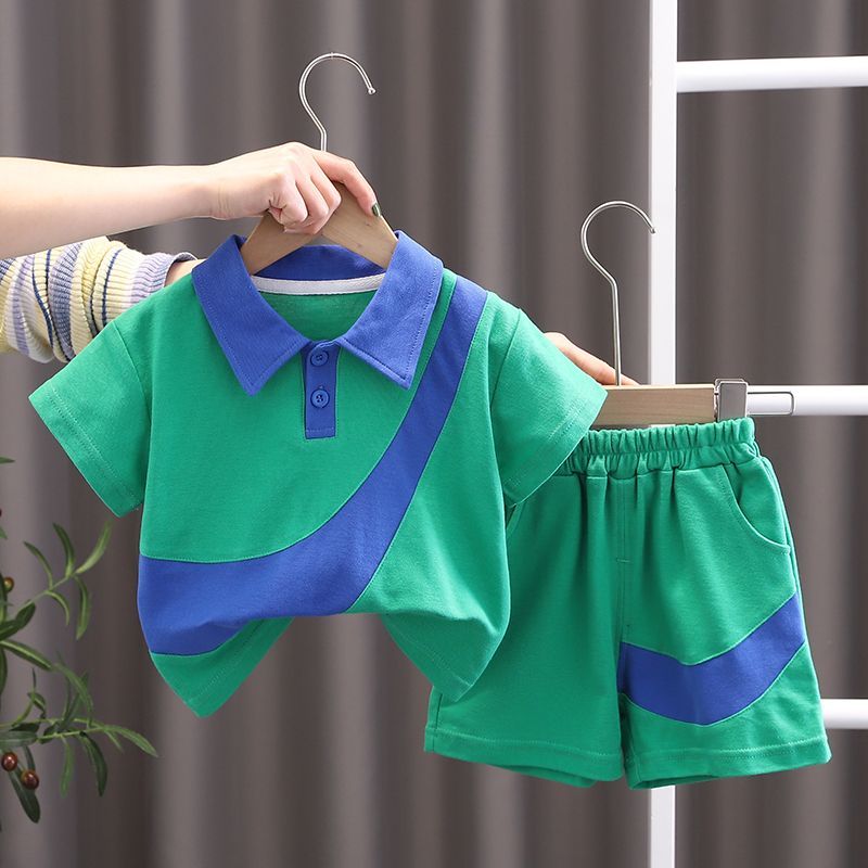 15.2% drop Boys Polo Set
