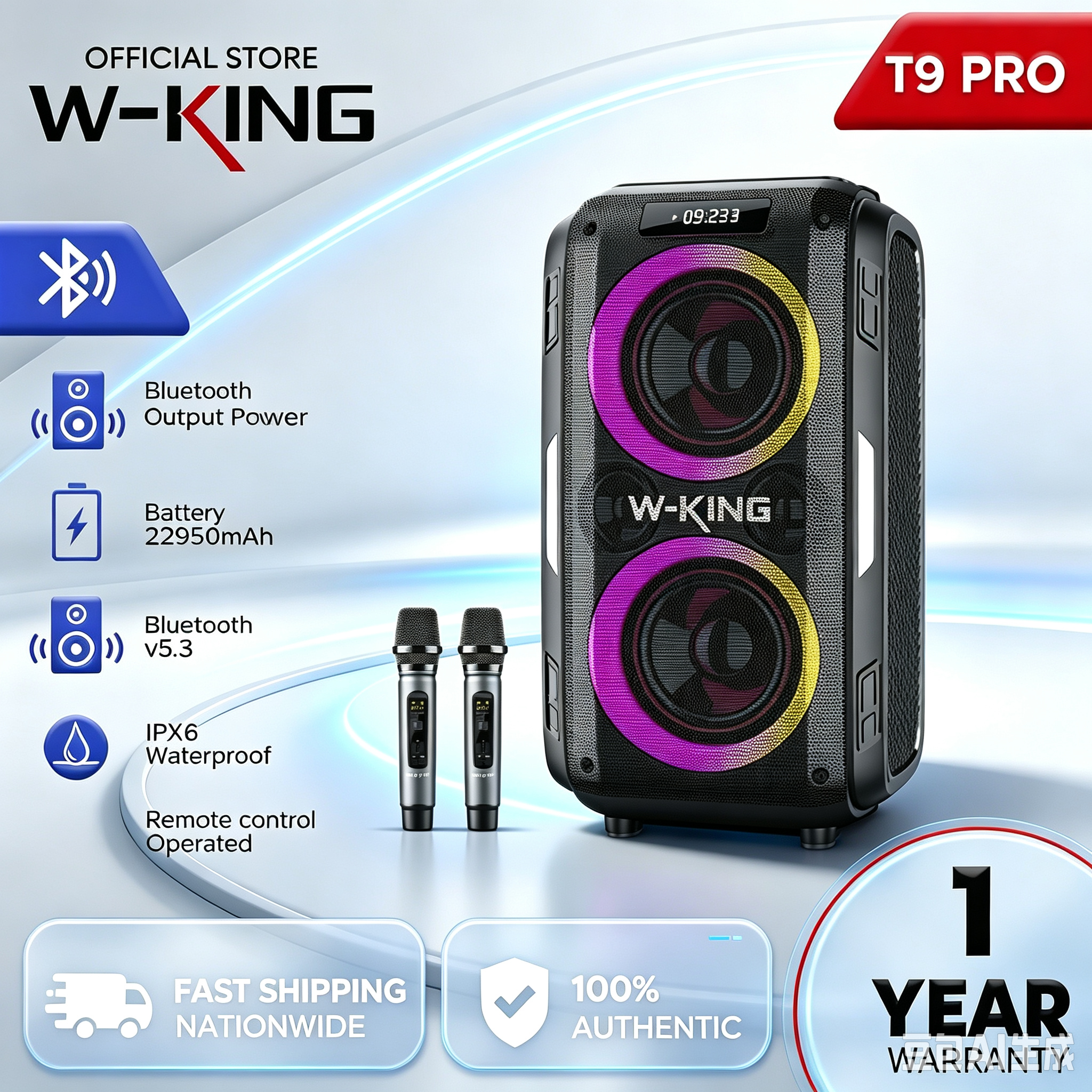 14.2% drop on W-KING T9pro