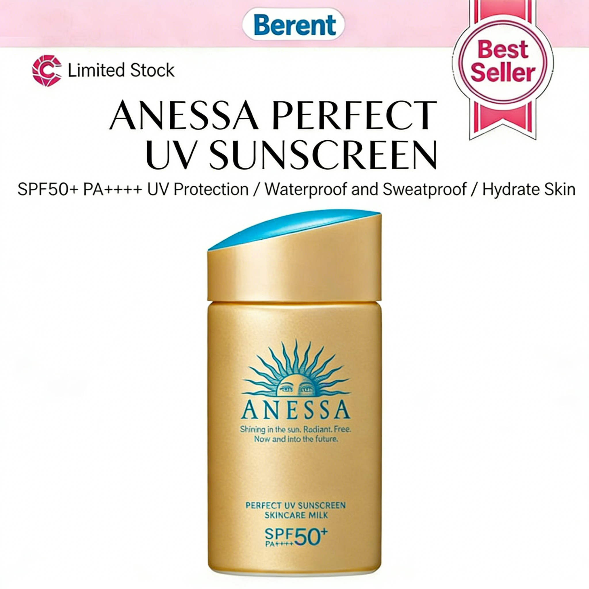 15.4% drop on Anessa UV Milk