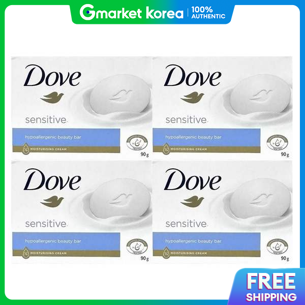 14.9% Drop: Dove Sensitive Bar 4s