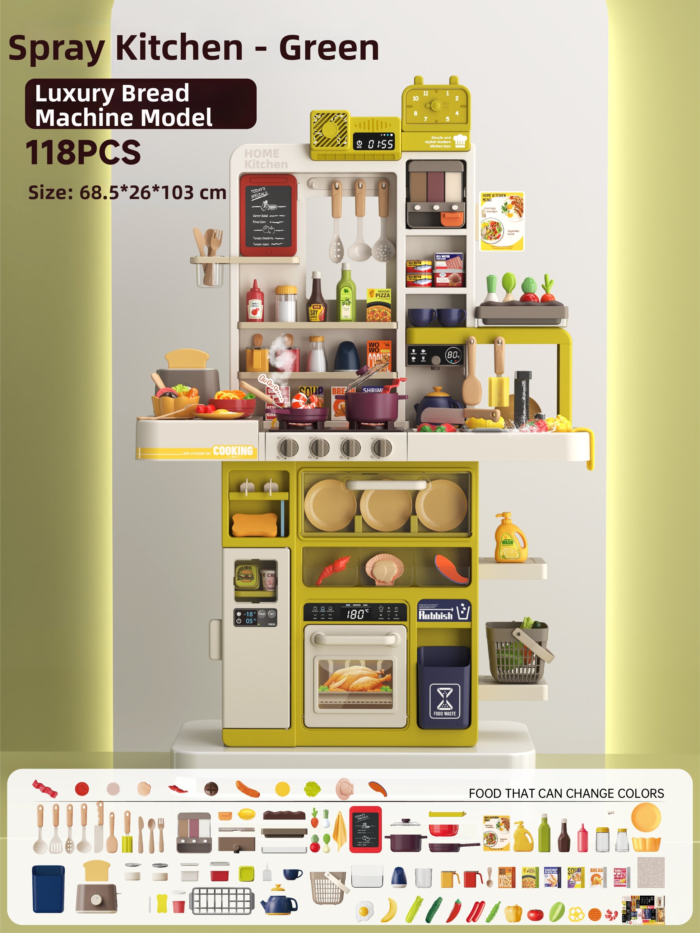 22.1% Drop LINGLINGQU Kitchen Set