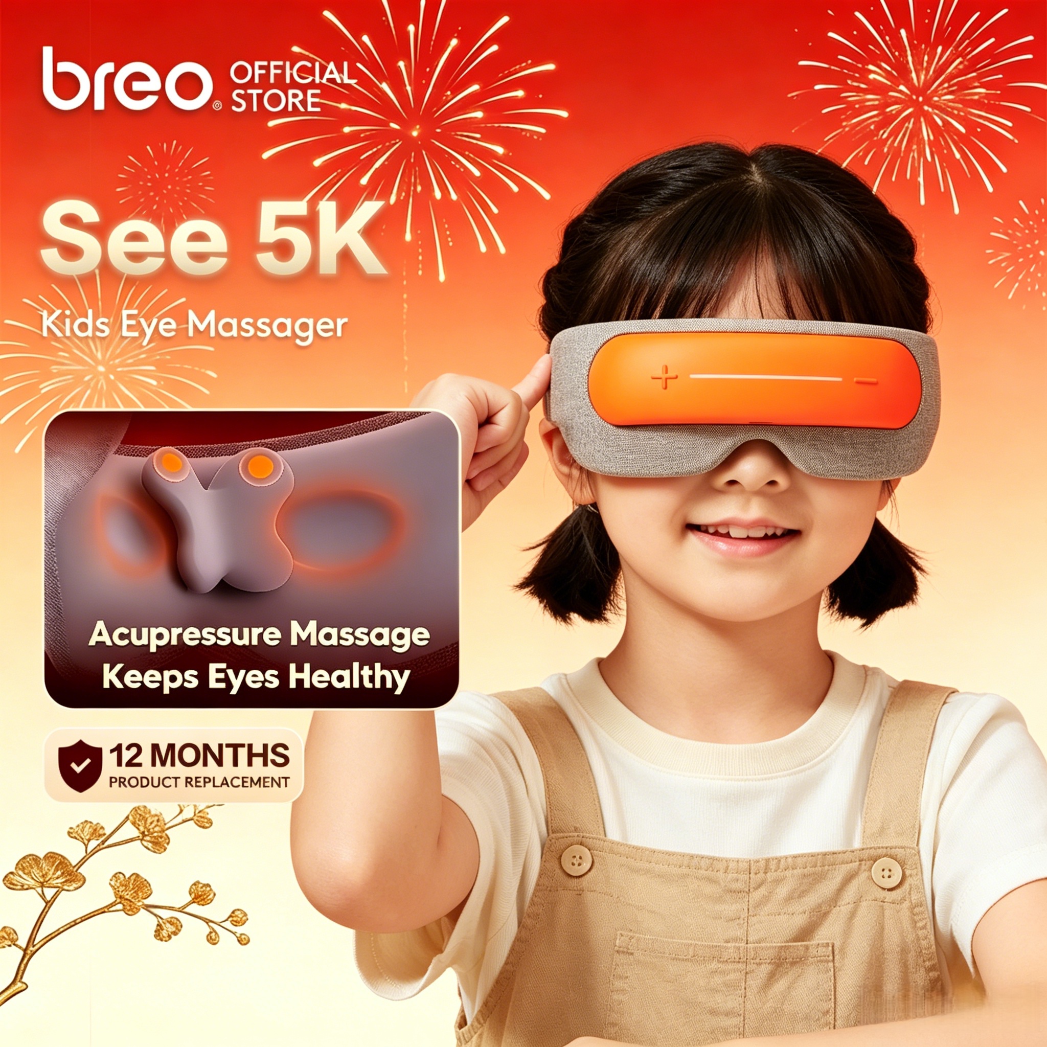 8.4% Drop: Breo Kids Eye Massager