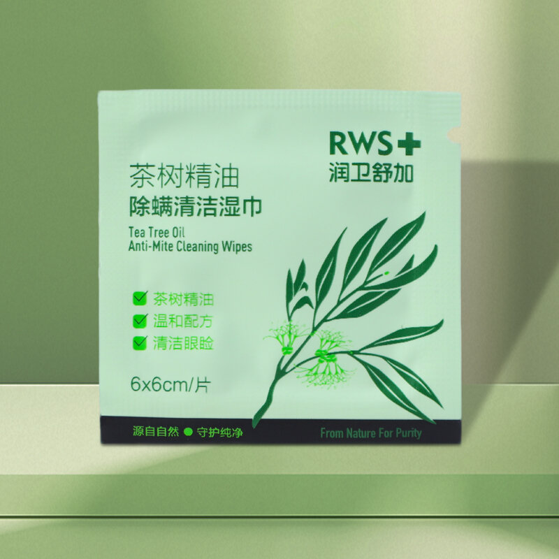 7.9% Drop: Tea Tree Eye Wipes