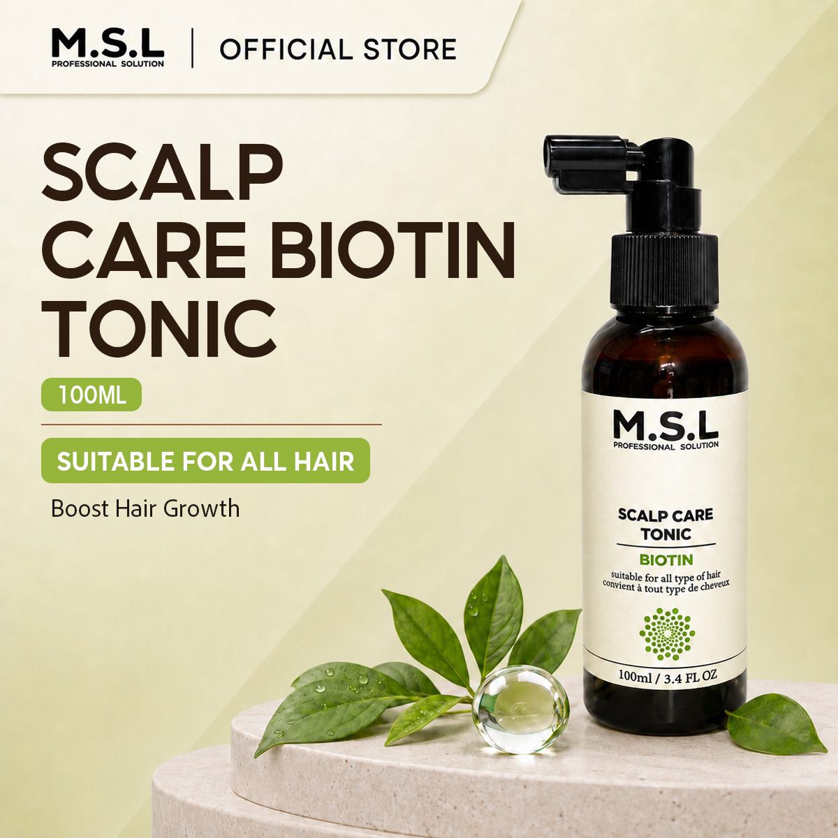 11.8% Drop on M.S.L Scalp Tonic