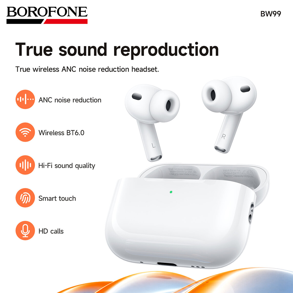 11% Drop: BOROFONE BW99 ANC TWS