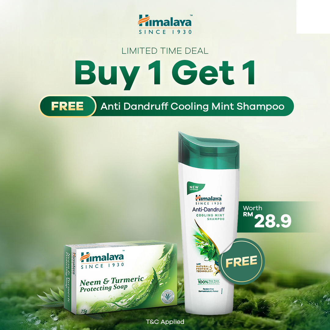Price Drop 11.1% Himalaya B1G1 Set